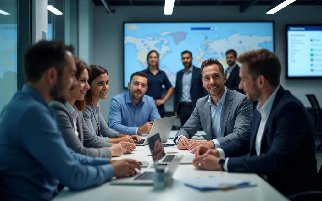 Experienced logistics professionals at Wells Trucking