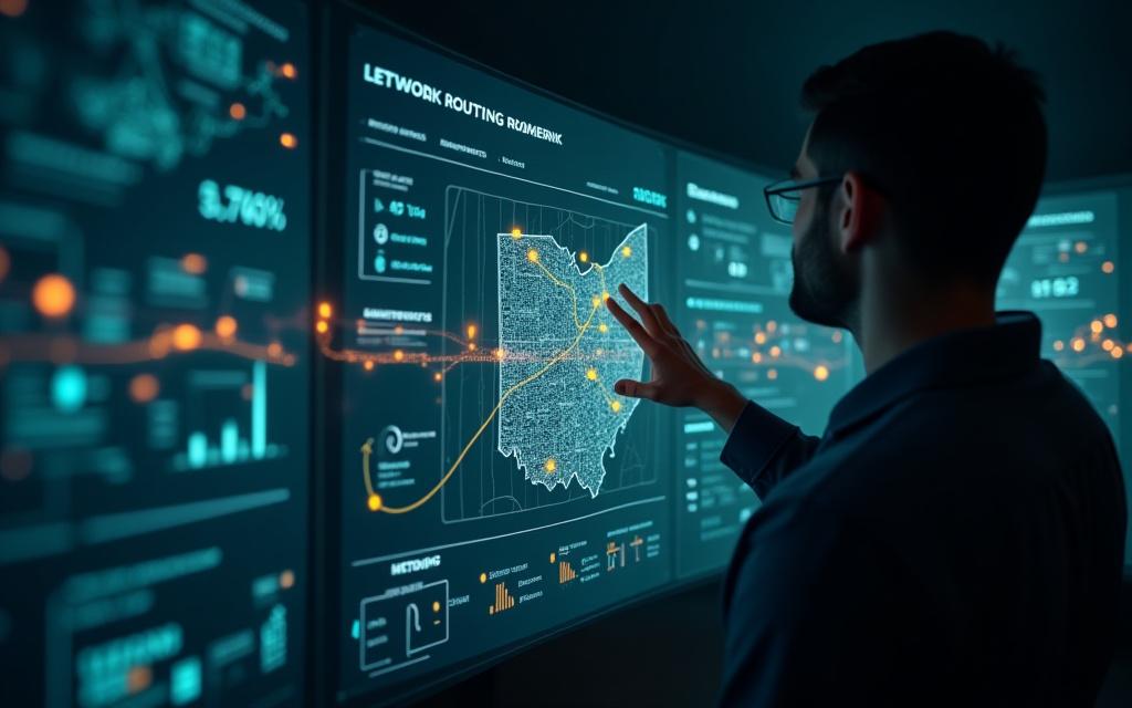Network engineering and routing optimization analysis