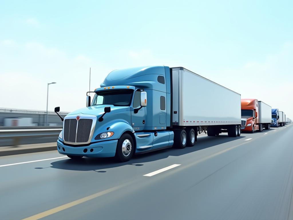 Regional trucking fleet serving Ohio supply chains
